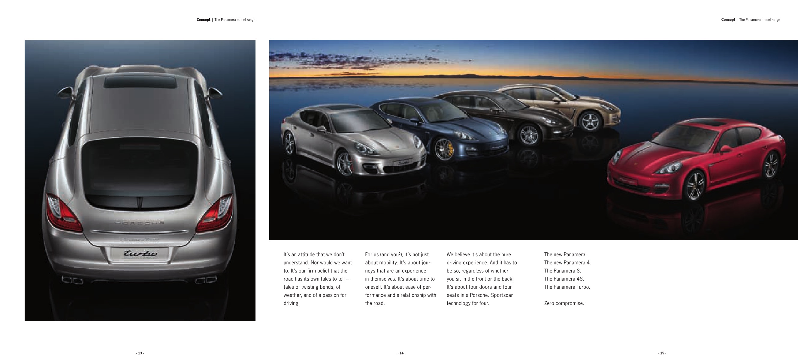 2010 Porsche Panamera Brochure Page 4